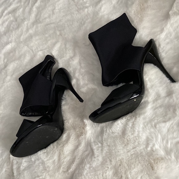 EUC * Aldo * Open Toe Neoprene Ankle Booties * Size 40 (9) - Picture 3 of 5